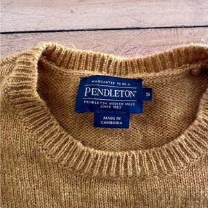 Pendleton Shetland Wool Crewneck Sweater